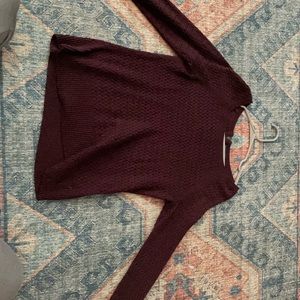 Dark Purple American Eagle sweater